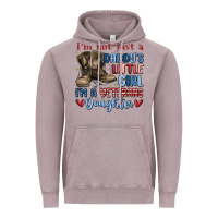 Vintage Zinc i'm not just a daddy's little girl Vintage Hoodie - MaliasSmallBusiness