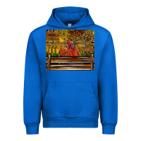 Cobalt Farm Life Rooster Urban Hoodie - CowhideDigitalArt