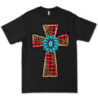 Black christmas cross Premium Tee - BarkalooDesign