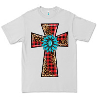 Dove Grey christmas cross Premium Tee - BarkalooDesign