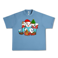 Pebble Blue joy christmas with snowman bbs Urban Heavy Tee - BundleAndBundleShop