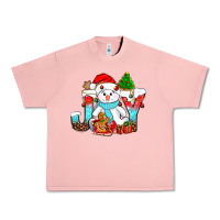 Salmon joy christmas with snowman bbs Urban Heavy Tee - BundleAndBundleShop