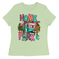Matcha home is where we park it Ladies Tee - RanaPortraitStore
