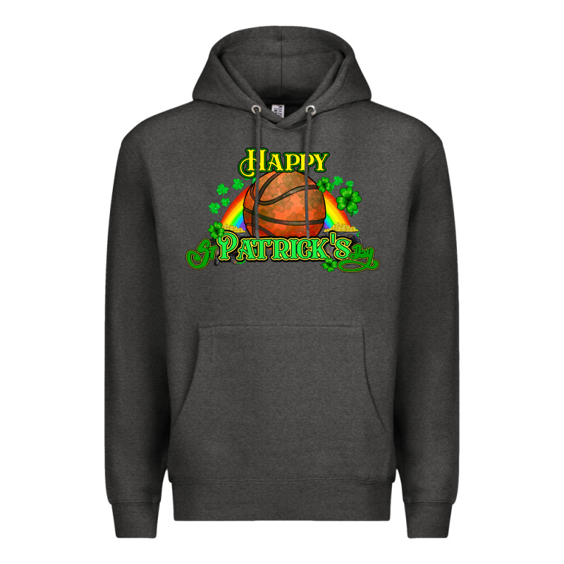 St. Patrick's Day Basketball Premium Hoodie by HowdyJamesFarm | Teevron
