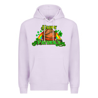 Lilac St. Patrick's Day Basketball Premium Hoodie - HowdyJamesFarm
