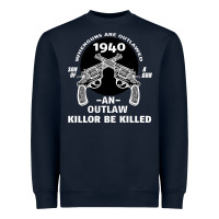 Navy Guns - When guns are outlawed I'll be outlaw Heavyweight Sweatshirt - Bettercallsaul