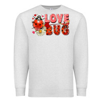 Oatmeal Heather Love Bug Premium Sweatshirt - FaDigitalArtStudio