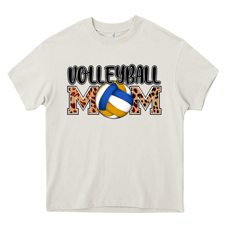 Volleyball Mom Heavy Core Tee by AdoDesignShop | Teevron