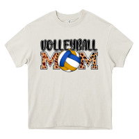 Cream volleyball mom Heavy Core Tee - AdoDesignShop
