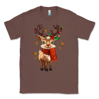 Chestnut reindeer in christmas Classic Tee - MaliasSmallBusiness