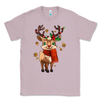 Lilac reindeer in christmas Classic Tee - MaliasSmallBusiness