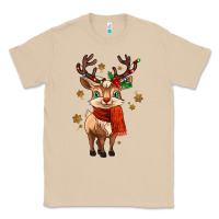 Mushroom reindeer in christmas Classic Tee - MaliasSmallBusiness
