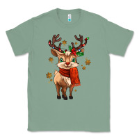 Sage reindeer in christmas Classic Tee - MaliasSmallBusiness