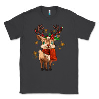 Smoke reindeer in christmas Classic Tee - MaliasSmallBusiness