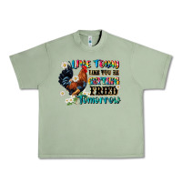 Oil Green live today like fried tomorrow Urban Heavy Tee - JahusDesignShop