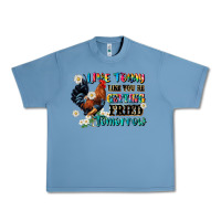 Pebble Blue live today like fried tomorrow Urban Heavy Tee - JahusDesignShop