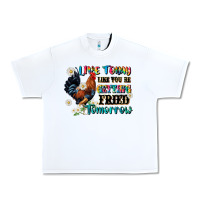 White live today like fried tomorrow Urban Heavy Tee - JahusDesignShop