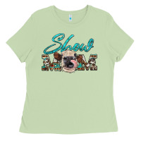 Matcha show mom aztec cowhide heifer Ladies Tee - Artiststas