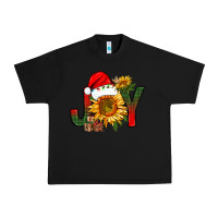 Joy Christmas With Sunflower Bbs Urban Heavy Tee | Teevron