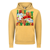 Vintage Mustard i put out for santa Vintage Hoodie - MaliasSmallBusiness