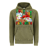 Vintage Olive i put out for santa Vintage Hoodie - MaliasSmallBusiness