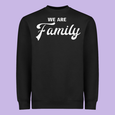 We Are Family (family / Father / Mother / Children) Heavyweight Sweatshirt Designed By Bettercallsaul