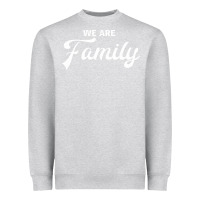 Heather Grey We Are Family (Family / Father / Mother / Children) Heavyweight Sweatshirt - Bettercallsaul