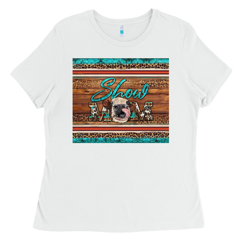 Show Mom Aztec Cowhide Leopard Heifer Ladies Tee by Artiststas | Teevron