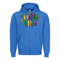 True Royal little miss mardi gras Zipper Hoodie - CowGirlArtShop