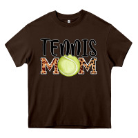 Chocolate Brown tennis mom Heavy Core Tee - AdoDesignShop
