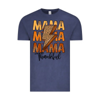 Vintage Denim Thankful Mama Vintage Tee - MaliasSmallBusiness