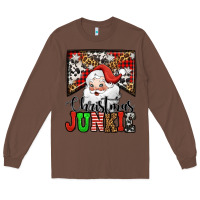 Chestnut Christmas junkie Santa Claus Long Sleeve Tee - Jasminsmagicworld