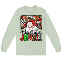 Matcha Christmas junkie Santa Claus Long Sleeve Tee - Jasminsmagicworld