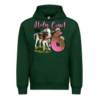 Forest Green holy cow i'm 6 years old Urban Hoodie - LillyAllenDesigns
