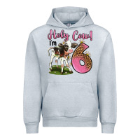 Heather Grey holy cow i'm 6 years old Urban Hoodie - LillyAllenDesigns