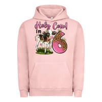 Pigment Salmon holy cow i'm 6 years old Urban Hoodie - LillyAllenDesigns