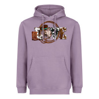 Lavender western love for cowboys olivia Heavyweight Hoodie - OliviaCreatesArt