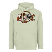 Matcha western love for cowboys olivia Heavyweight Hoodie - OliviaCreatesArt