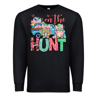 Black Easter gnomes on the hunt Premium Sweatshirt - OliviaCreatesArt