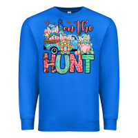 True Royal Easter gnomes on the hunt Premium Sweatshirt - OliviaCreatesArt