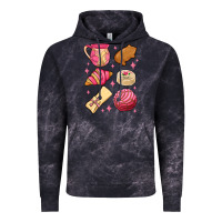 Cloud Black mexican pan dulce Vintage Hoodie - MaliasSmallBusiness