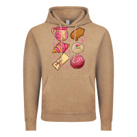 Vintage Coffee mexican pan dulce Vintage Hoodie - MaliasSmallBusiness