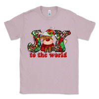 Lilac joy to the world christmas deer Classic Tee - MaliasSmallBusiness