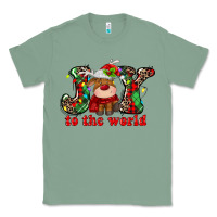 Sage joy to the world christmas deer Classic Tee - MaliasSmallBusiness