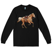 Black horse body Long Sleeve Tee - RanaPortraitStore