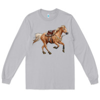 Moon Dust horse body Long Sleeve Tee - RanaPortraitStore