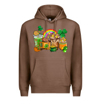 Chestnut St. Patricks coffee cups Premium Hoodie - HowdyJamesFarm