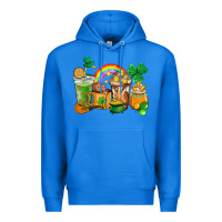 True Royal St. Patricks coffee cups Premium Hoodie - HowdyJamesFarm