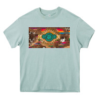 Arona western gemstone and leopard with serape licanse plate Heavy Core Tee - Artiststas