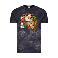 Cloud Black Santa Vintage Tee - MaliasSmallBusiness
